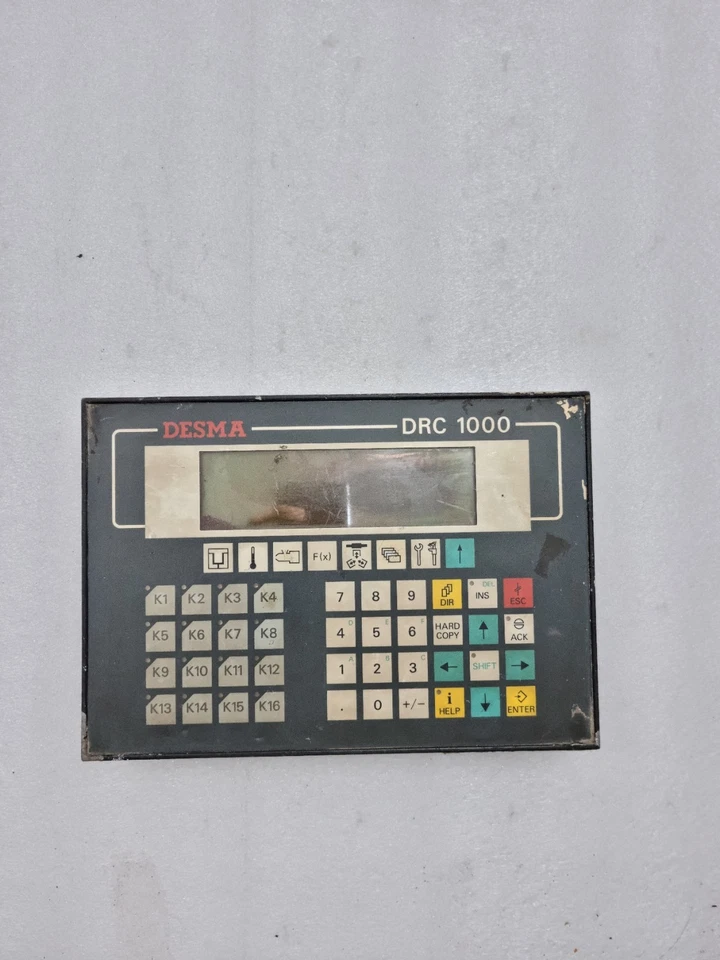 DESMA DRC 1000 Siemens OP15-C2 Operator Panel Hmi Display Tested as Photos